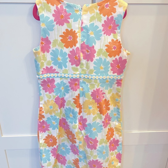 K.C. Parker Girls size 12 shift dress. EUC. Lilly Pulitzer -ish - Picture 2 of 4